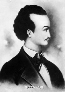 Gabriel de la Concepción Valdés [Plácido], 1809-1844, Cuban poet by Unbekannt