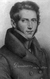 Gaetano Donizetti, Italian composer, 20th century by Unbekannt