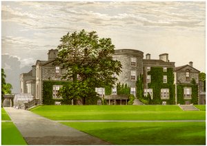 Galloway House, Wigtownshire, Scotland, home of the Earl of Galloway, c1880 by Unbekannt
