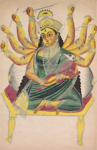 Ganesha-Janani Mother of Ganesh, 1800s by Unbekannt