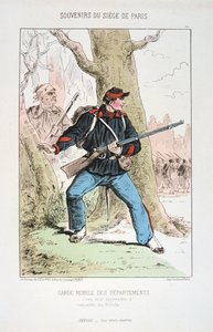 Garde Mobile des Departements, Siege of Paris by Unbekannt
