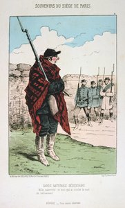 Garde Nationale Sedentaire, Siege of Paris