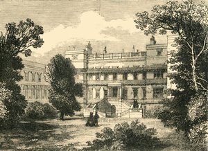 Garden Front of Northumberland House, 1881 by Unbekannt