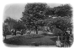 Gardens of the Hotel de Ville, Le Havre, Normandy, France, early 20th century by Unbekannt