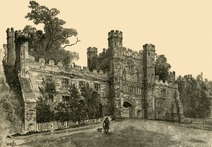 Gateway of Battle Abbey, 1898 by Unbekannt
