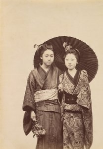 Geisha Girls, ca. 1880