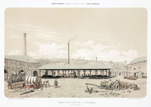 General Industrial Scenes Coal Store, St Leonard, Liege, Belgium by Unbekannt