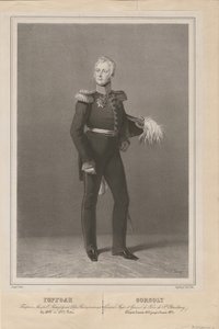 General Ivan Savvich Gorgoli, the Chief of the St. Petersburg Police by Unbekannt