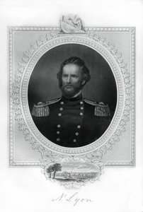 General Nathaniel Lyon, Union general in the American Civil War, 1862-1867 by Unbekannt