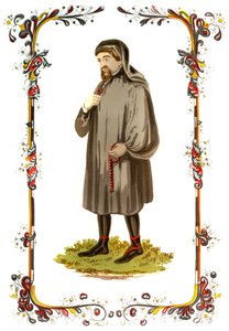 Geoffrey Chaucer, 14th Century English Author, Poet, Philosopher, Bureaucrat, and Diplomat by Unbekannt