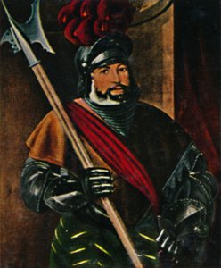 Georg von Frundsberg - Painting by Amburger