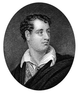 George Gordon Byron, Anglo-Scottish Poet and Leading Figure in Romanticism, 1877 by Unbekannt