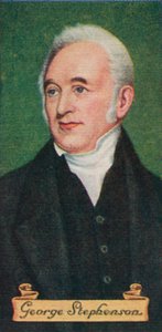 George Stephenson, from a Series of Cigarette Cards by Unbekannt