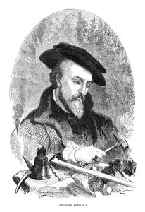 Georgius Agricola, 16th century German physician, mineralogist and metallurgist