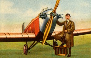 German Aviator Friedrich Karl von Koenig-Warthausen, 1932 by Unbekannt