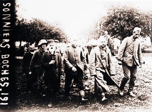 German prisoners of war by Unbekannt