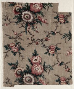 Glazed Chintz Fragment