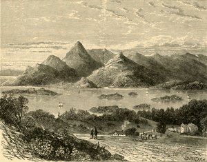 Glengariff Harbour and Bantry Bay from the Eccles Hotel