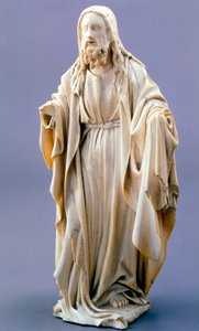God the Father, Anonymous Flemish Ivory by Unbekannt