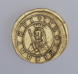 Gold Coin of the Regent Sophia Alekseyevna by Unbekannt