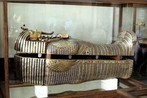 Golden Sarcophagus of the Pharaoh Tutankhamun