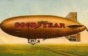 Goodyear Pilgrim Airship by Unbekannt