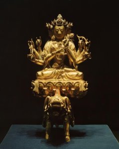 Deity Marici / Sculpture, 15th Century by Unbekannt