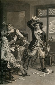 Governor Stuyvesant Destroying The Summons To Surrender by Unbekannt
