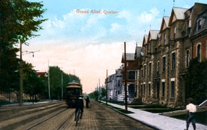 Grand Allee, Quebec by Unbekannt