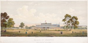 Great Exhibition, Crystal Palace, Hyde Park, London, 1851 by Unbekannt