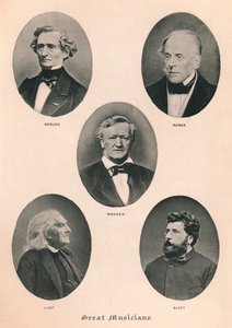 Great Musicians - Plate II., 1895