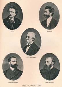 Great Musicians - Plate IX., 1895