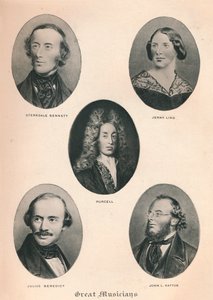 Great Musicians - Plate V. by Unbekannt