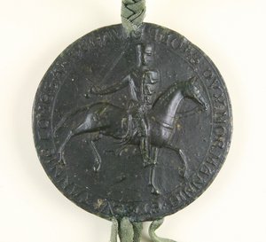 Great Seal of King John, 1203 by Unbekannt