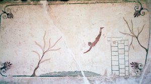 Greek Tomb Painting by Unbekannt