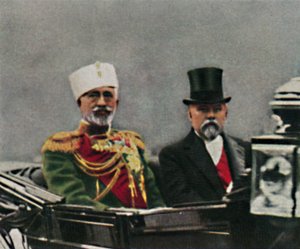 Grand Duke Nikolai Nikolaevich and Poincaré, 1934