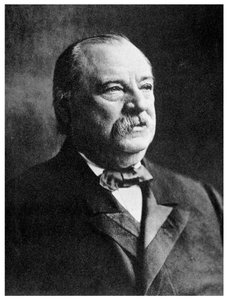 Grover Cleveland, 22nd and 24th President of the United States by Unbekannt