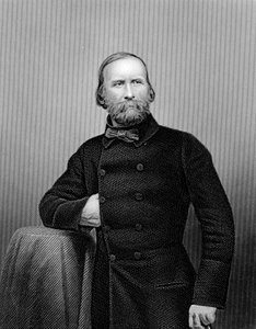 Giuseppe Garibaldi, Italian Patriot, 1860 by Unbekannt