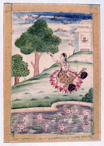 Gujari Ragini, Ragamala Album, School of Rajasthan