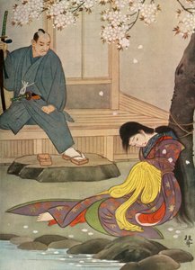 Gunbei Had Watched the Execution of His Cruel Order from the Veranda
