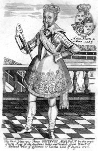 Gustavus Adolphus, King of Sweden by Unbekannt