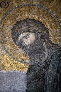 Deesis Mosaic - John the Baptist, Hagia Sophia, Istanbul, Turkey