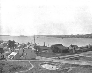 Halifax Harbour, Nova Scotia, from Dartmouth, Canada, c1900