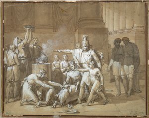 Hannibal Swearing Eternal Enmity Toward Rome, c. 1808 by Unbekannt