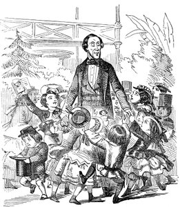 Hans Christian Andersen, 1805-1875, Danish Author, 1857 by Unbekannt