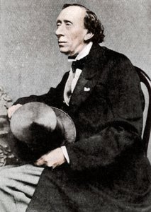 Hans Christian Andersen, Danish author and poet, mid 19th century