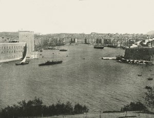 Harbour view, Marseilles, France, 1895 by Unbekannt