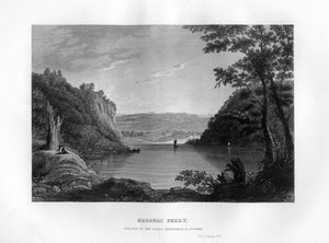 Harpers Ferry, Junction of the Shenandoah and Potomac Rivers, West Virginia, USA by Unbekannt