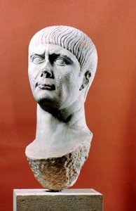 Head of Trajan, Roman Emperor