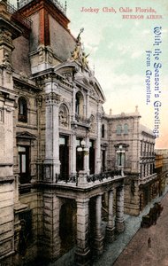 Headquarters of the Jockey Club, Calle Florida, Buenos Aires, Argentina, early 20th century
